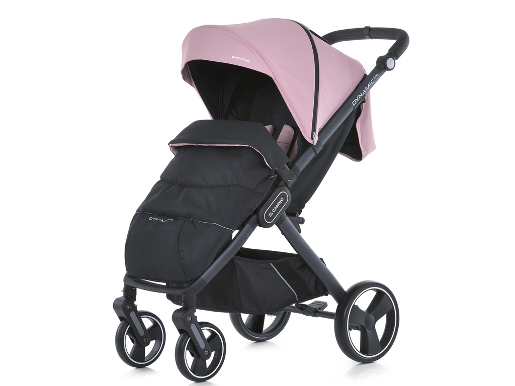 Коляска дитяча прогулянкова. EL CAMINO ME 1053-3 DYNAMIC PRO Pale Pink