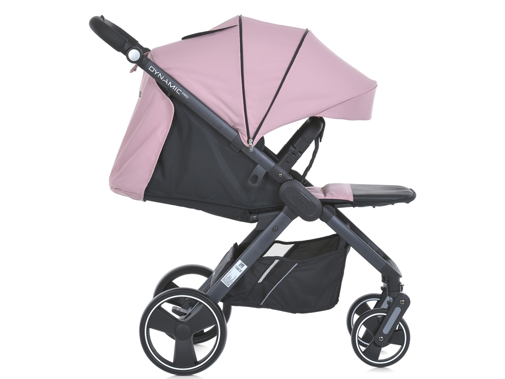 Коляска дитяча прогулянкова. EL CAMINO ME 1053-3 DYNAMIC PRO Pale Pink