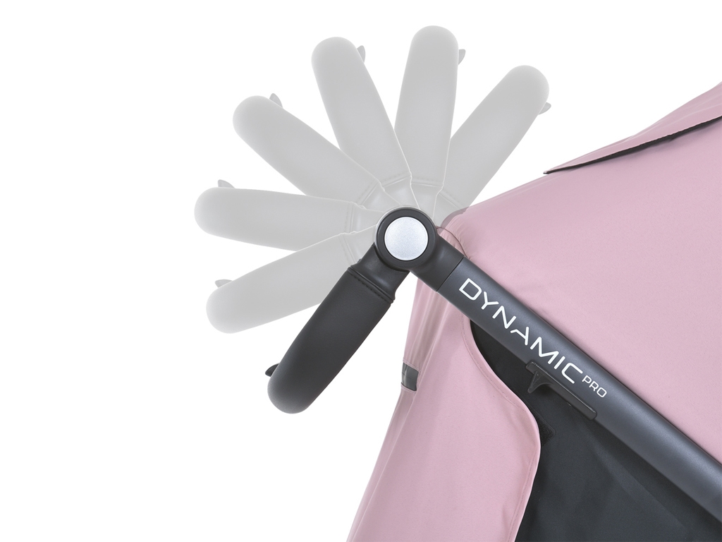 Коляска дитяча прогулянкова. EL CAMINO ME 1053-3 DYNAMIC PRO Pale Pink