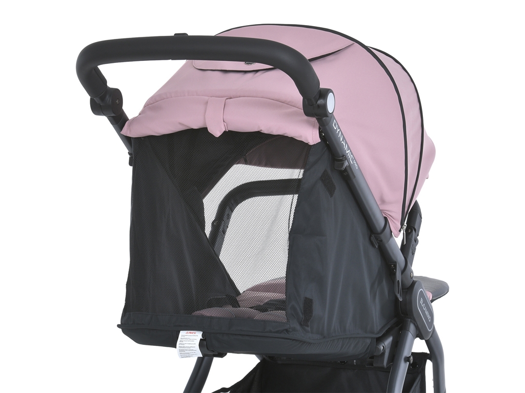 Коляска дитяча прогулянкова. EL CAMINO ME 1053-3 DYNAMIC PRO Pale Pink