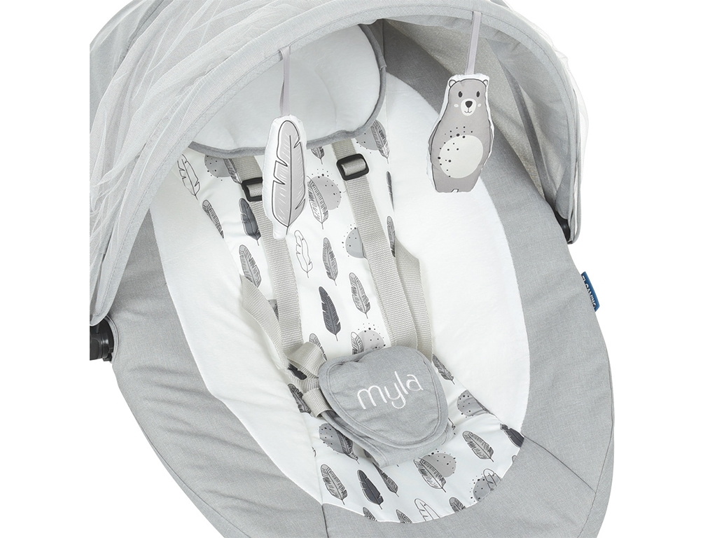 Закачуючий центр. EL CAMINO ME 1074 MYLA Soft Gray