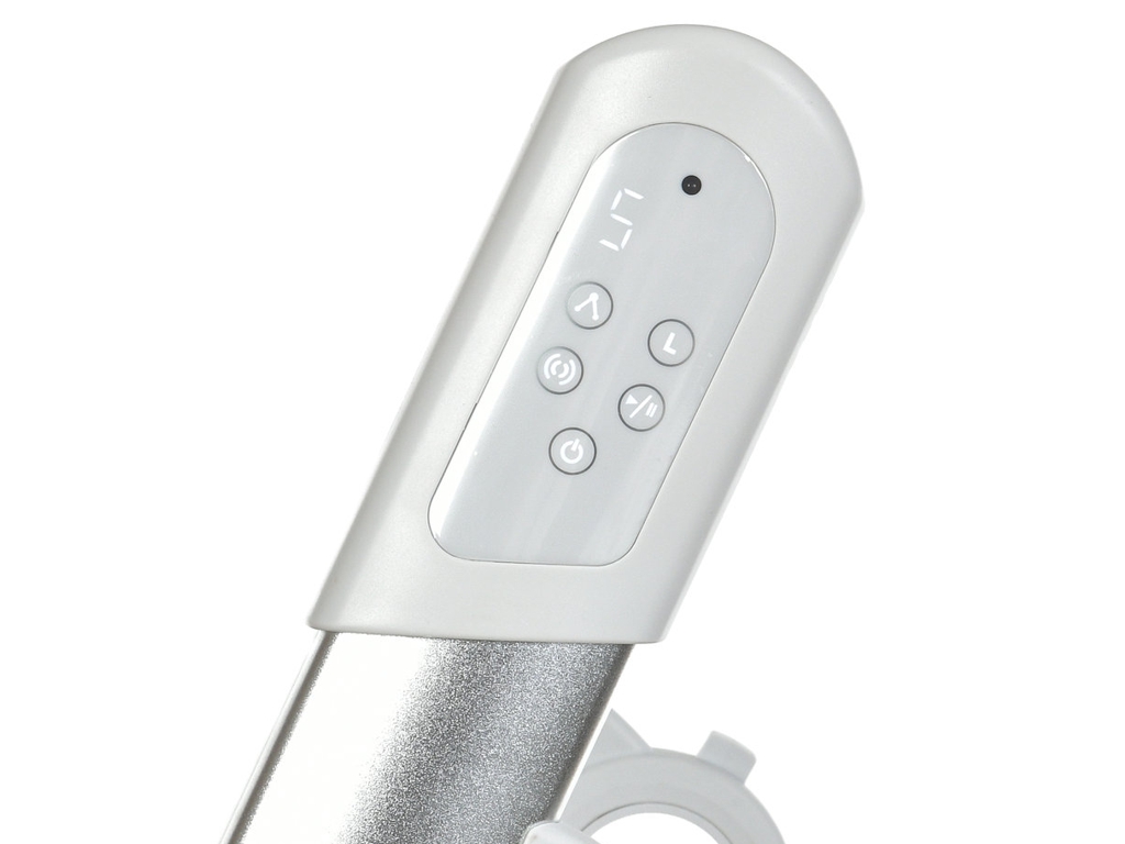 Детский стульчик-качалка 2 в 1 Debut ME 1102 Gentle Dark Gray, 5 скоростей, Bluetooth, серый
