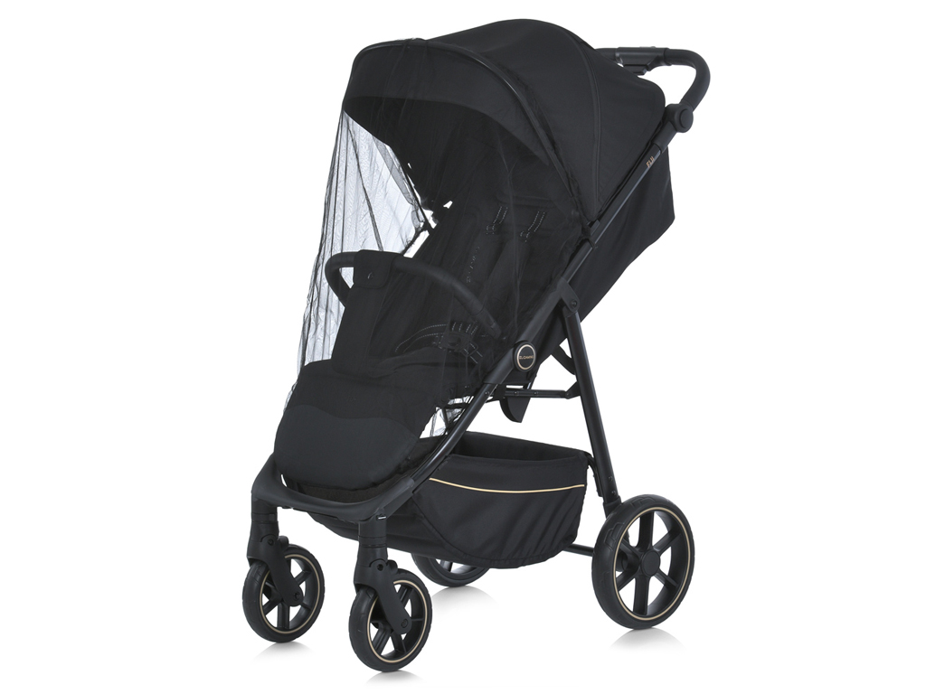 Коляска дитяча прогулянкова. EL CAMINO ME 1113-2 FIJI Black Matt