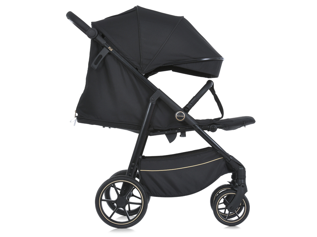 Коляска дитяча прогулянкова. EL CAMINO ME 1113-2 FIJI Black Matt