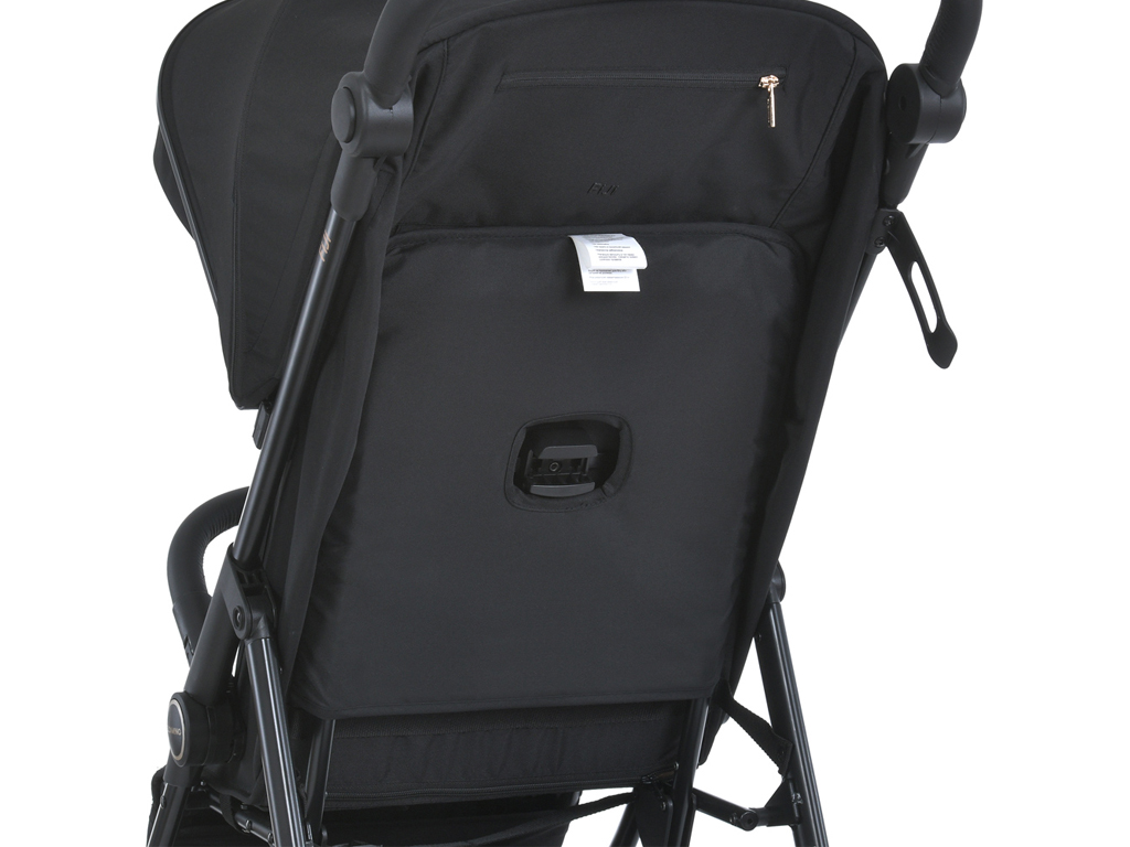 Коляска дитяча прогулянкова. EL CAMINO ME 1113-2 FIJI Black Matt