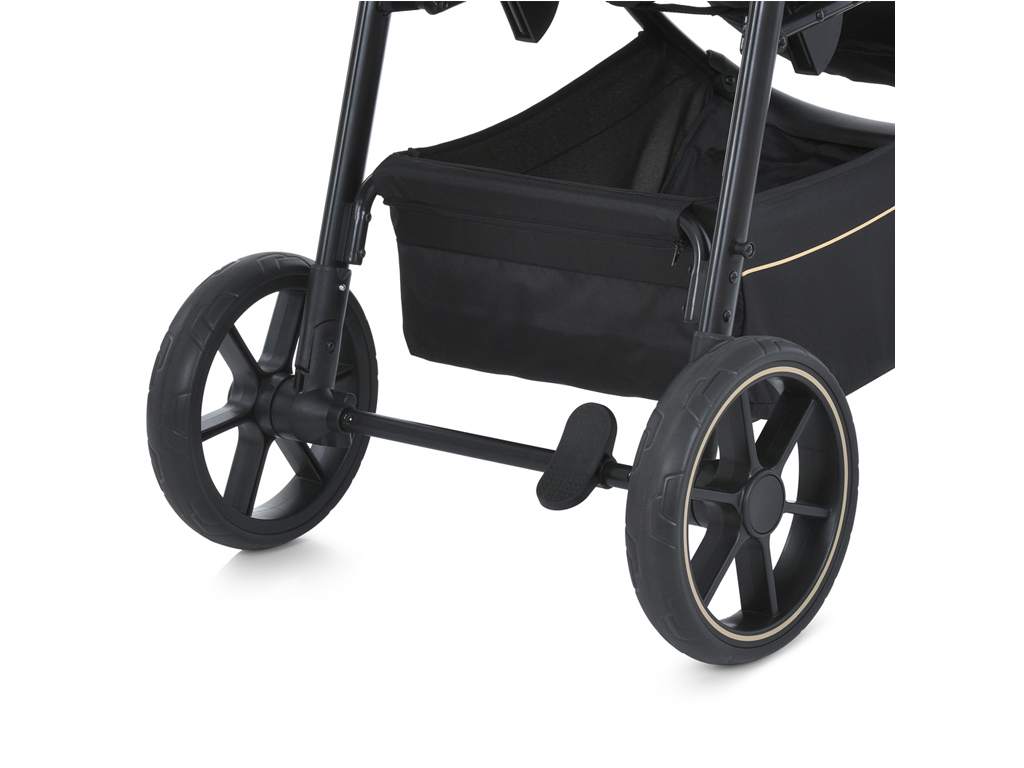 Коляска дитяча прогулянкова. EL CAMINO ME 1113-2 FIJI Black Matt