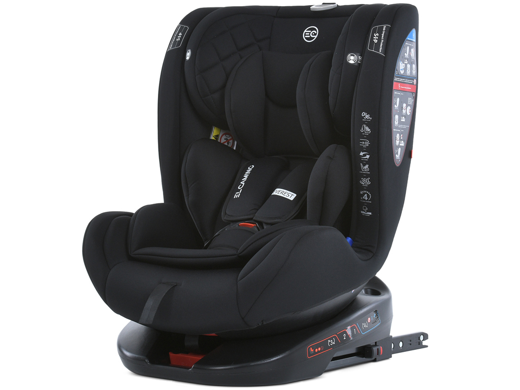 Автокресло детское. EL CAMINO ME 1114 EVEREST Black