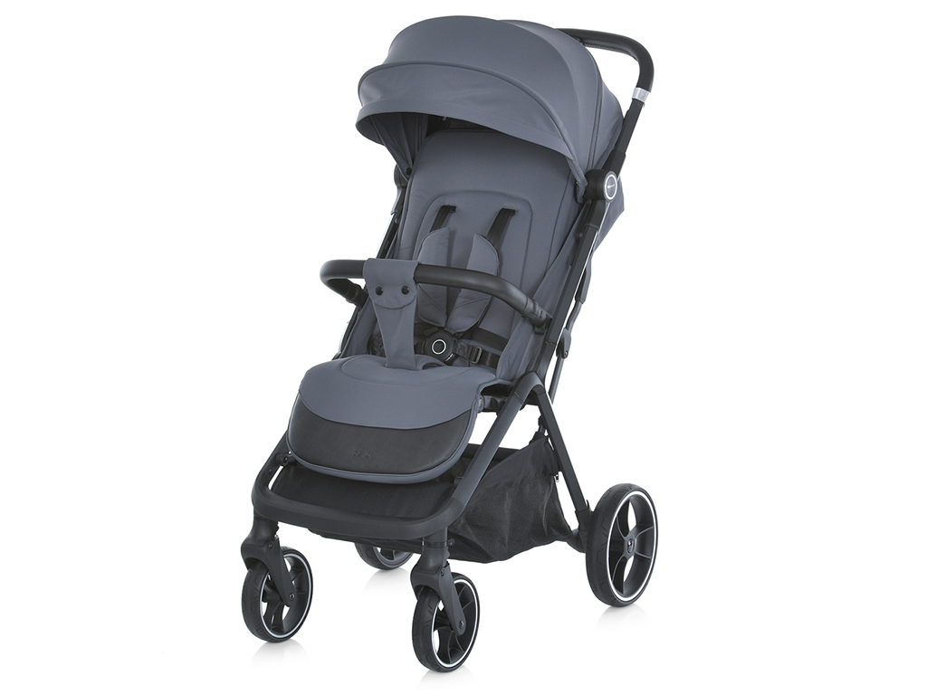 Коляска дитяча прогулянкова. Колір сірий. EL CAMINO ME 1127-S BEYA Midnight Gray