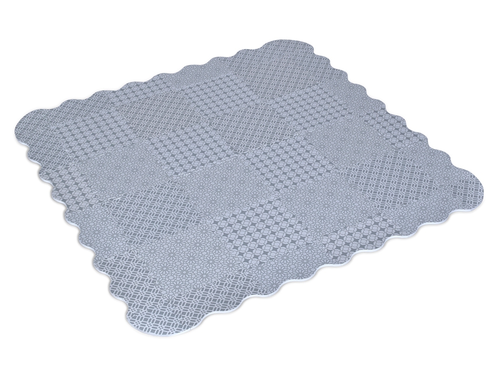 Килимок-пазл Gray Patterns ME 1167, 31,5 см, 50×50 см, складний, EL CAMINO