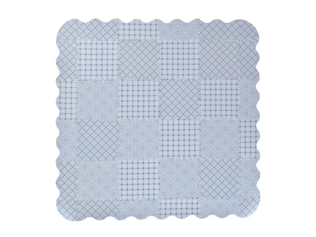 Килимок-пазл Gray Patterns ME 1167, 31,5 см, 50×50 см, складний, EL CAMINO