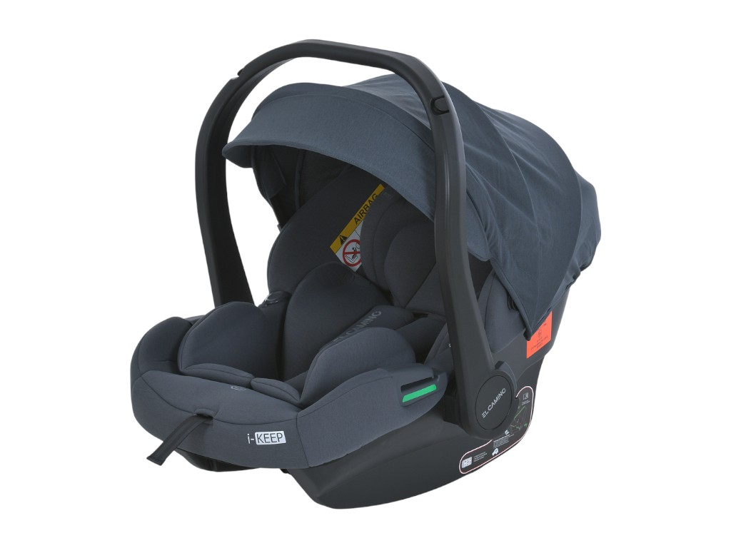 Автокрісло-бебікокон ME 1186 i-KEEP Melange Rock Gray, El Camino