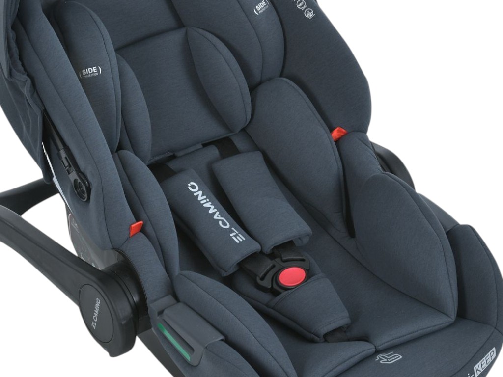 Автокрісло-бебікокон ME 1186 i-KEEP Melange Rock Gray, El Camino