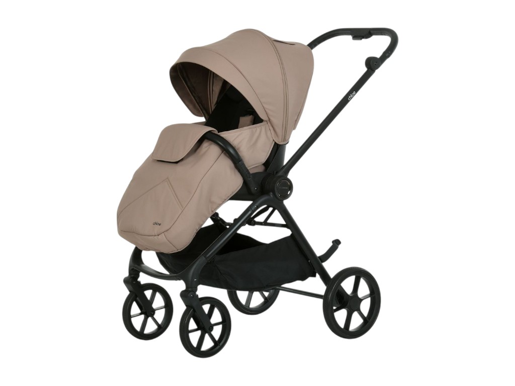Коляска прогулянкова ME 1191 CHLOE Nougat Beige, алюмінієва рама, El Camino
