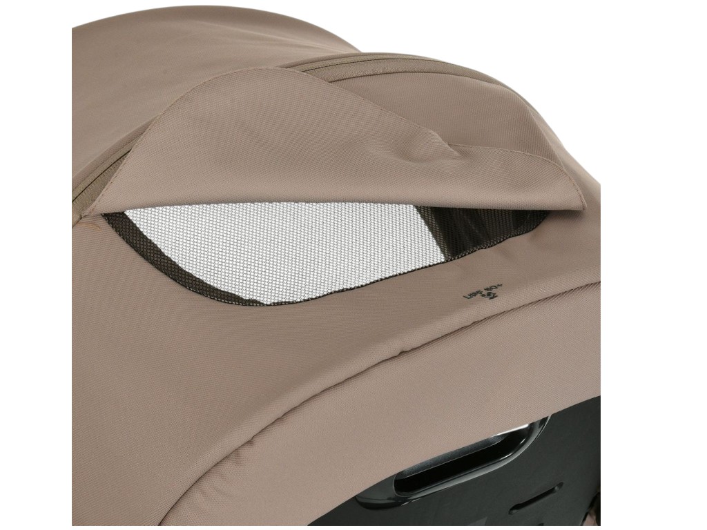Коляска прогулянкова ME 1191 CHLOE Nougat Beige, алюмінієва рама, El Camino