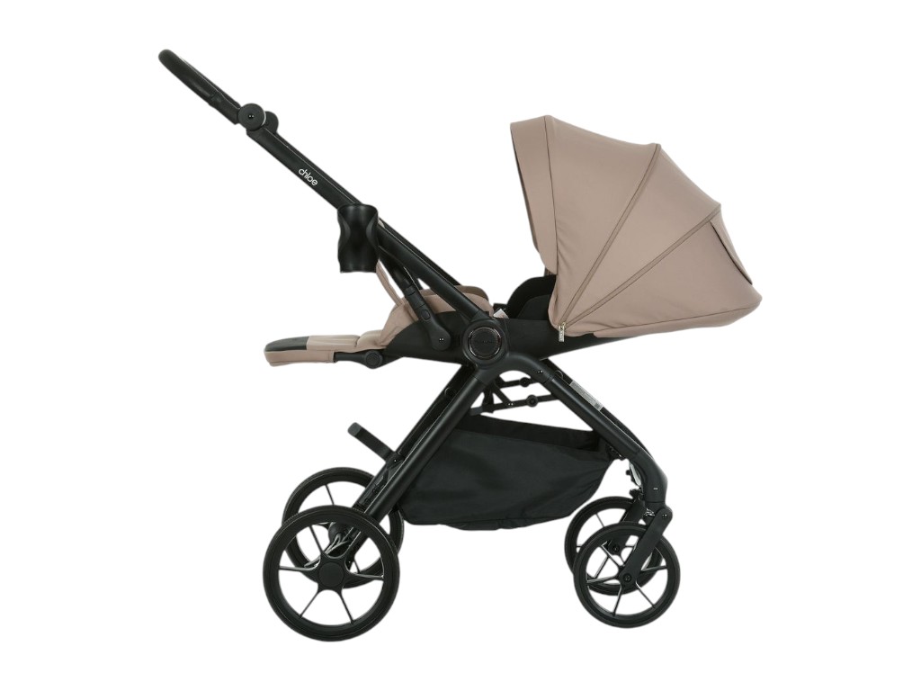 Коляска прогулянкова ME 1191 CHLOE Nougat Beige, алюмінієва рама, El Camino