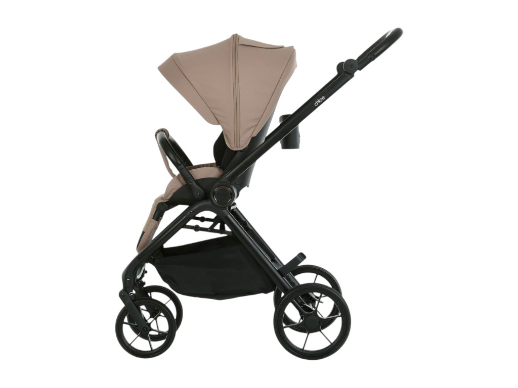 Коляска прогулянкова ME 1191 CHLOE Nougat Beige, алюмінієва рама, El Camino