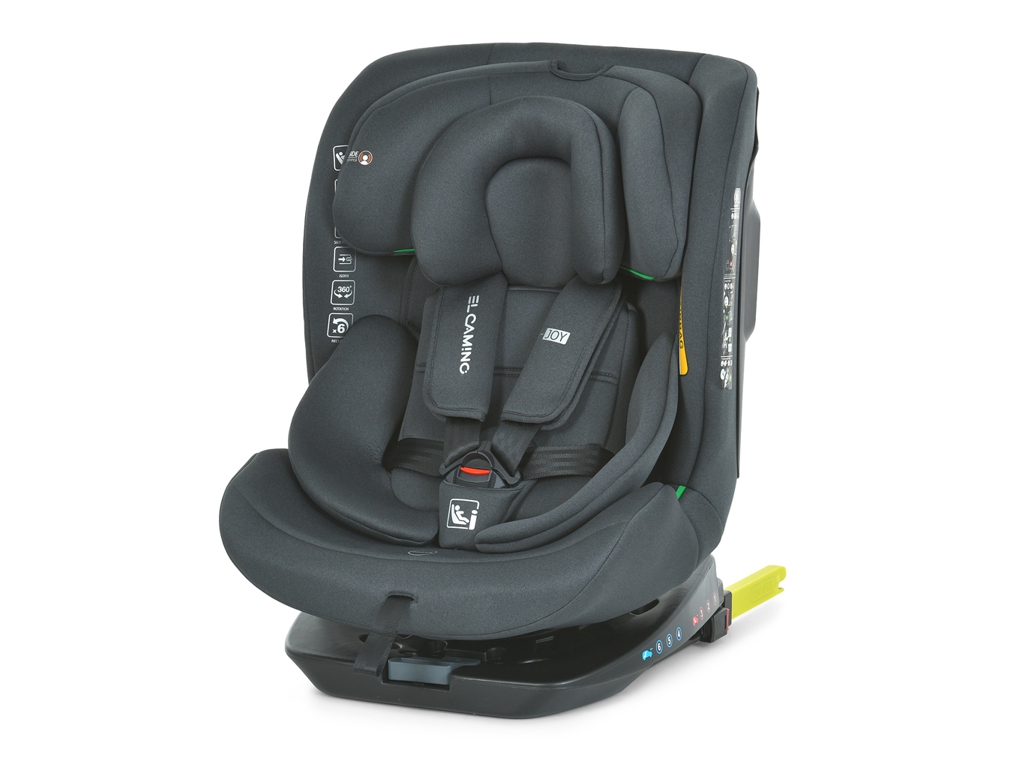Автокрісло El Camino i-JOY ME 1205 Antracite i-SIZE R129, Top Tether, Isofix