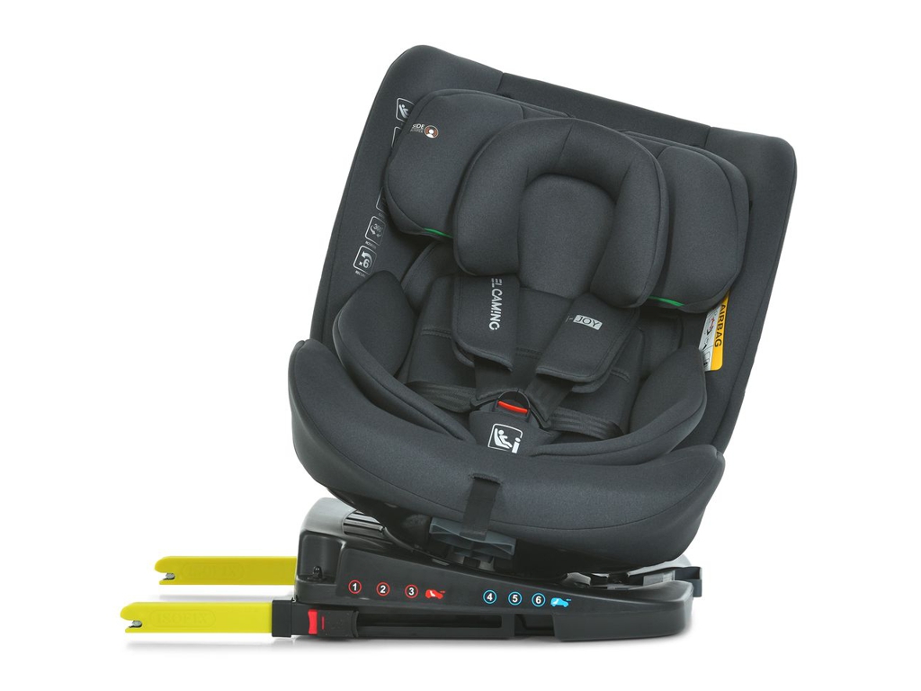Автокрісло El Camino i-JOY ME 1205 Antracite i-SIZE R129, Top Tether, Isofix