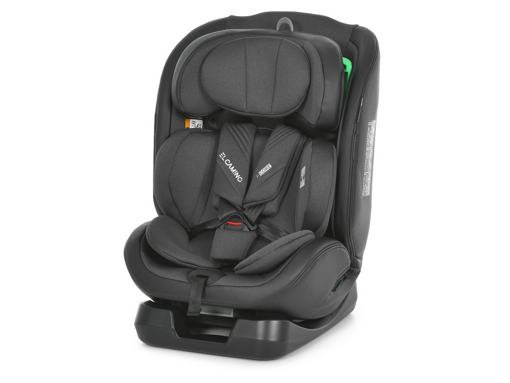 Автокресло детское El Camino i-CORE ME Gray, i-SIZE R129, 0+, I, II, III, серый