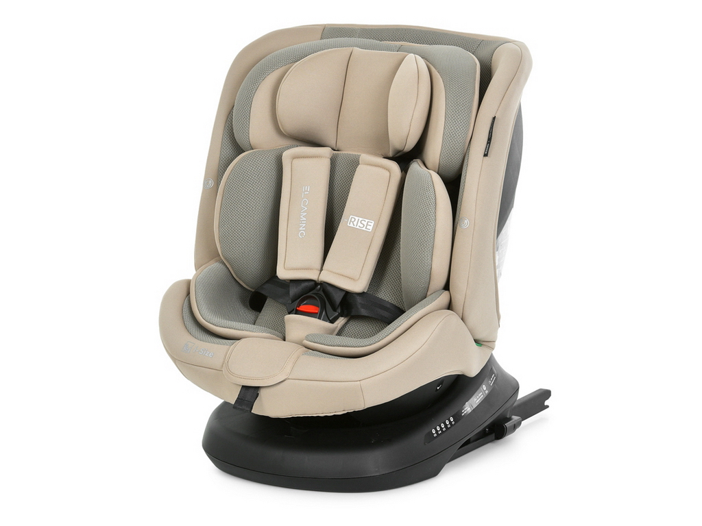 Автокрісло, I-RISE ME 1207 Beige, поворот 360, рег. підголівник, EL CAMINO