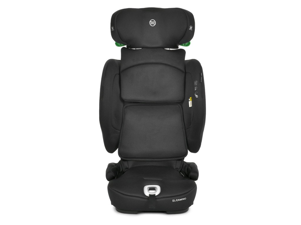 Детское автокресло El Camino i-PRO ME 1234 Black, 76-150 см, ISOFIX, Top Tether, черный
