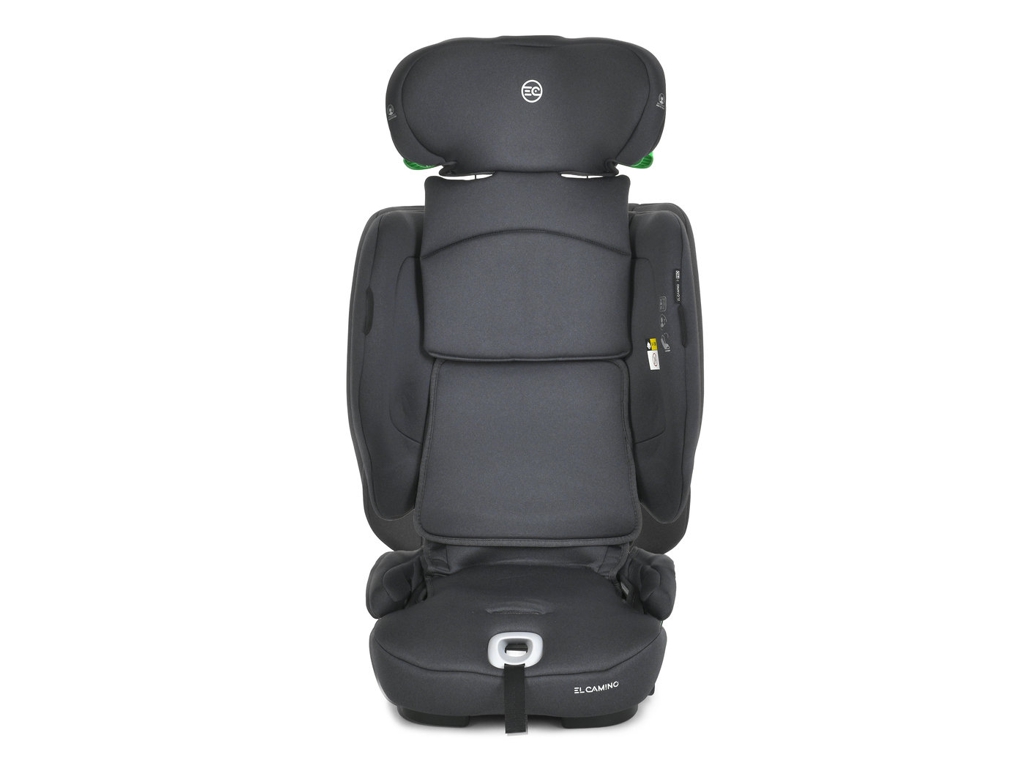 Детское автокресло El Camino i-PRO ME 1234 Gray, 76-150 см, ISOFIX, Top Tether, серый