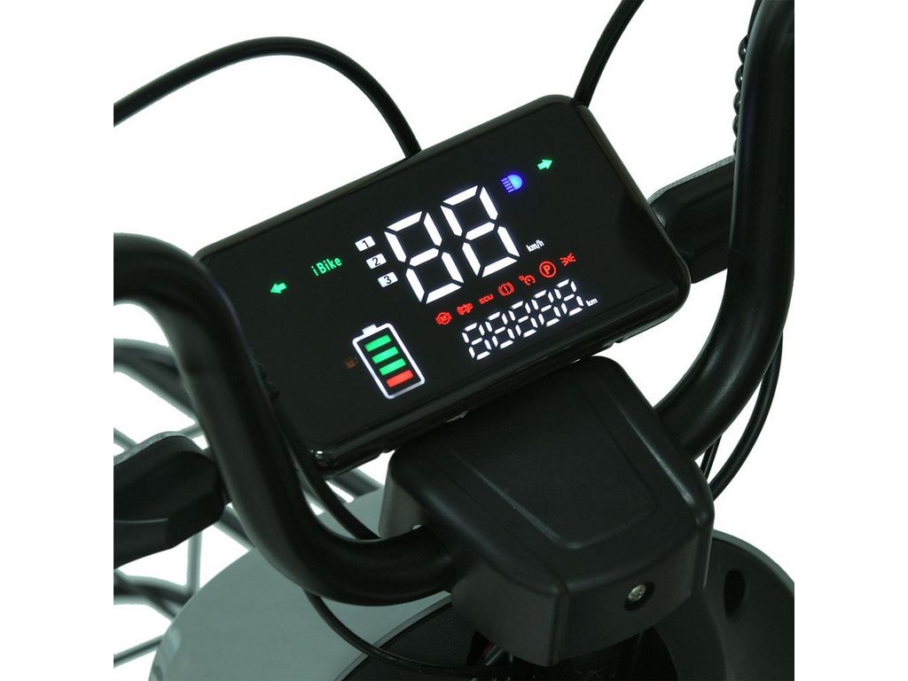 Скутер электрический городской, двигатель 500W, серый