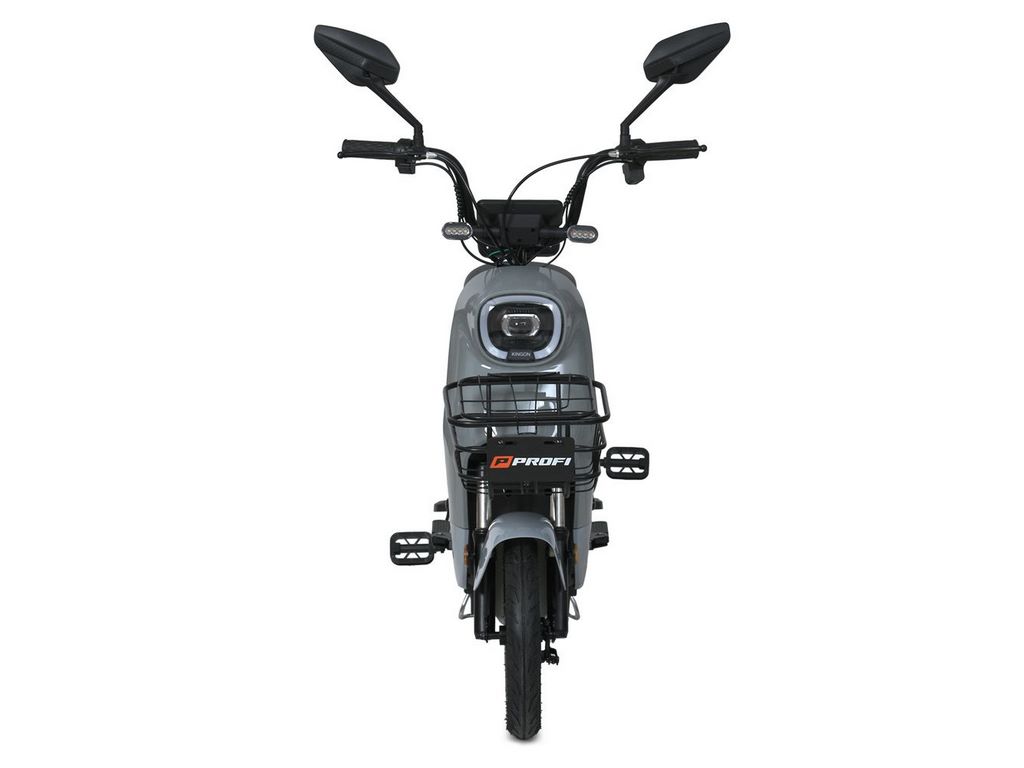 Скутер электрический городской, двигатель 500W, серый