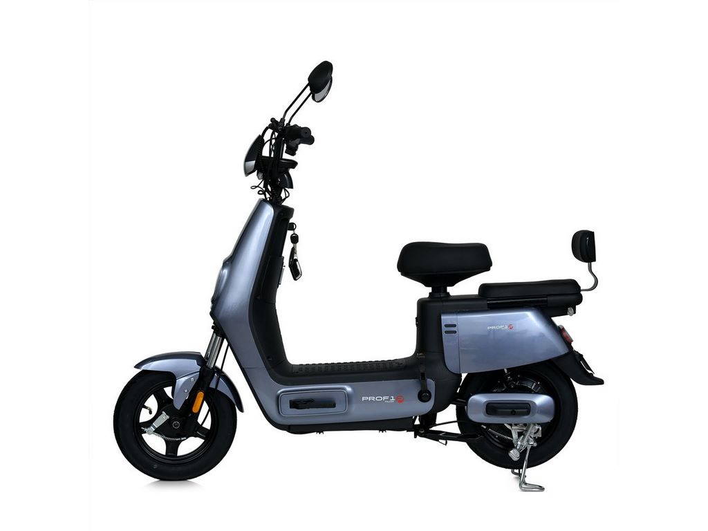 Скутер электрический городской, двигатель 500W, серый