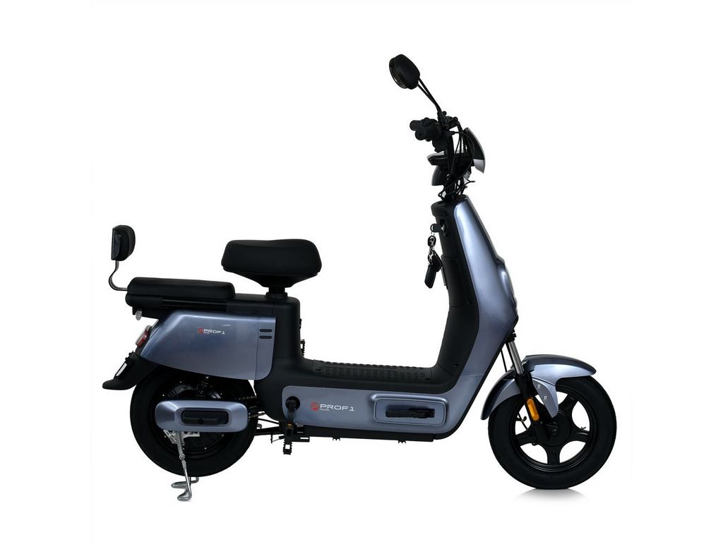 Скутер электрический городской, двигатель 500W, серый