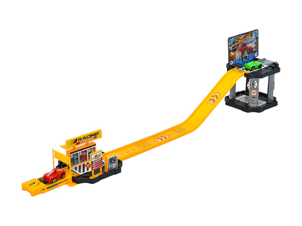 Гараж с запуском машинок Race Station MH2037