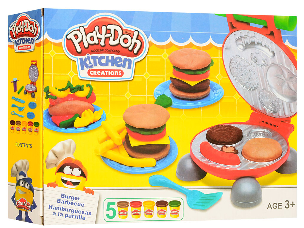 Пластилін Гриль. Play-Doh MK 2241