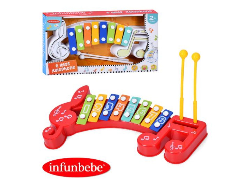 Ксилофон детский Infunbebe ML6603, 2 вида (цена за 1шт.)