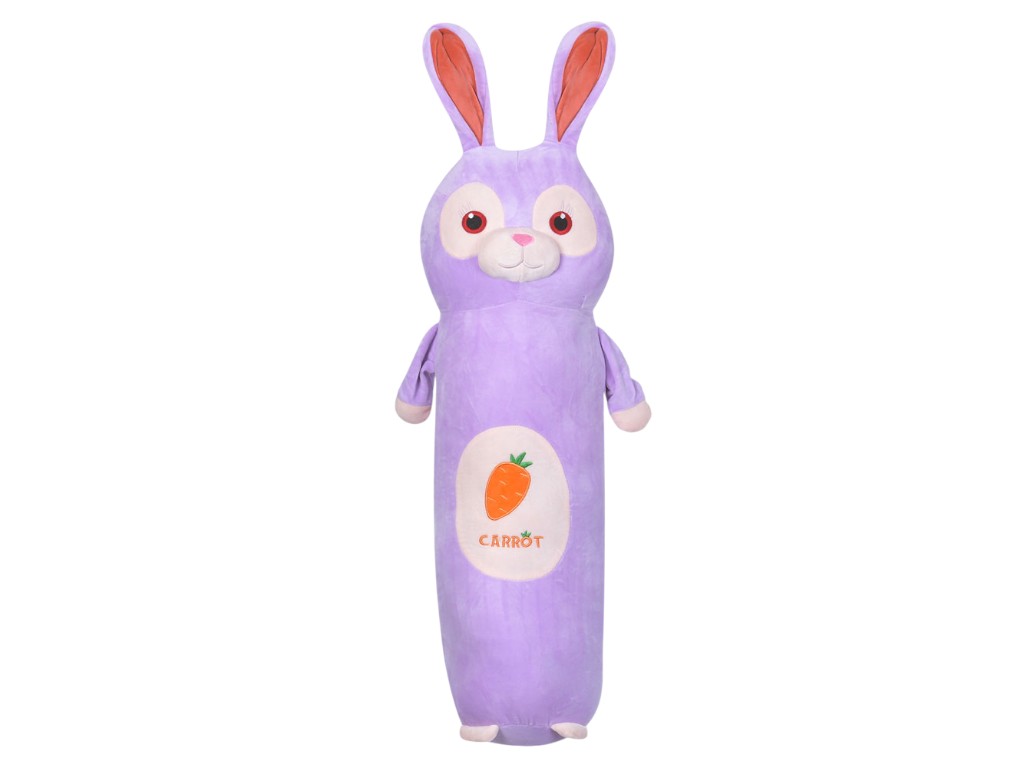 Игрушка мягкая подушка Заяц MP 2342-2, 80 см, текстиль, Limo Toy