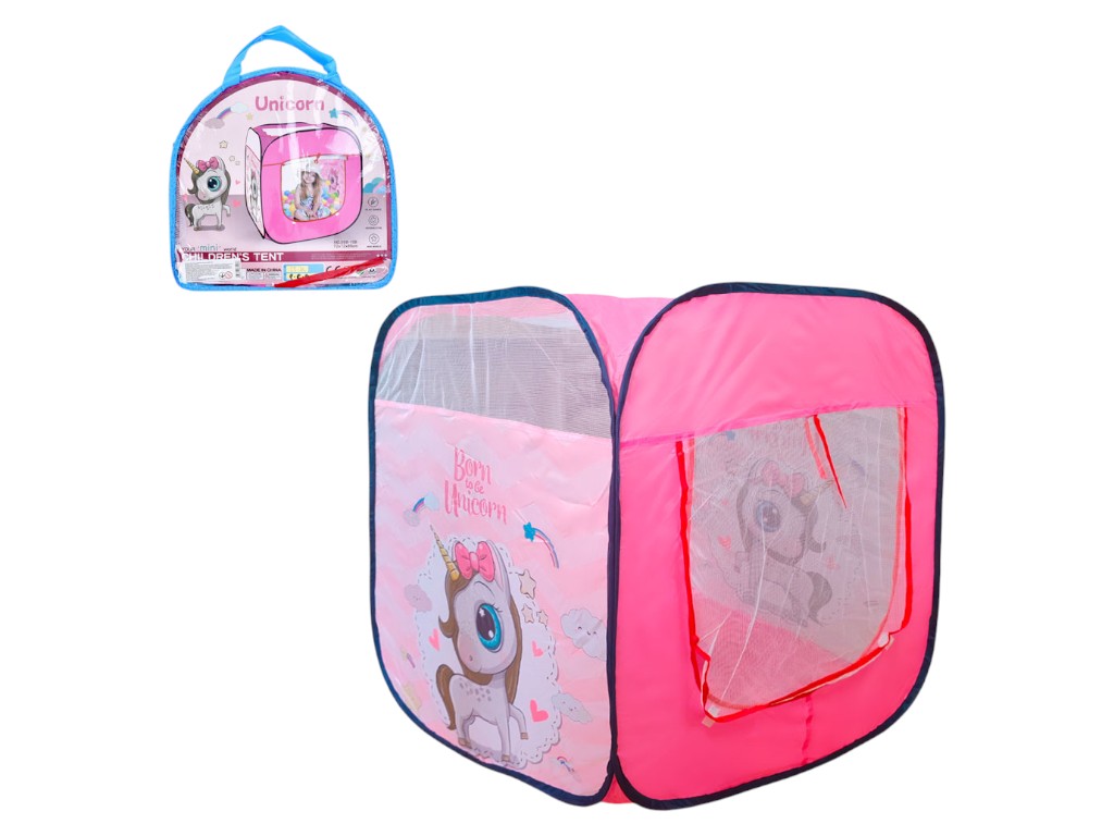 Палатка игровой куб MR 1104 72-72-88 см, 1 вход-накидка, BabyToys