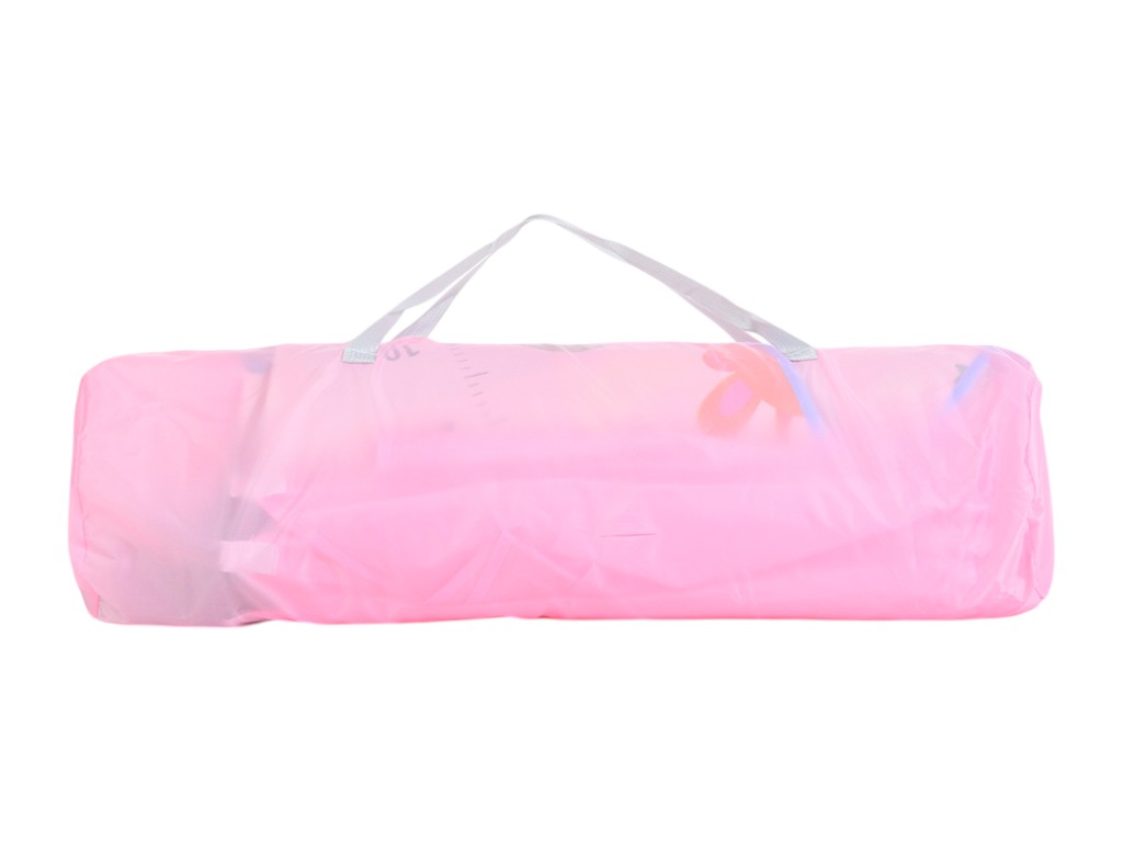Намет автоматичний MR 1512 Powder Pink 146×127×110 см, вхід на блискавці, BabyToys