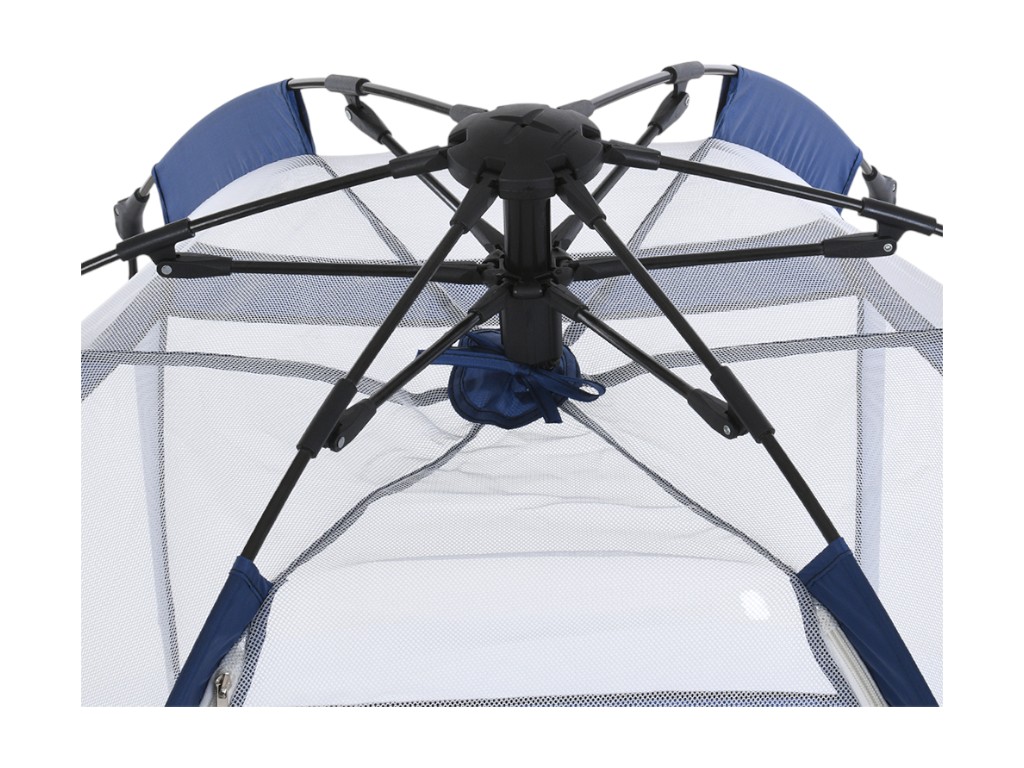 Палатка автоматическая MR 1512 Sapphire Blue 146×127×110 см, вход на молнии, BabyToys