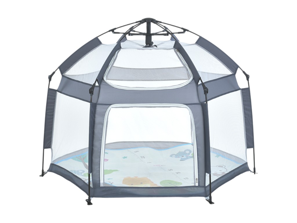 Палатка автоматическая MR 1512 Silver Mist 146×127×110 см, вход на молнии, BabyToys