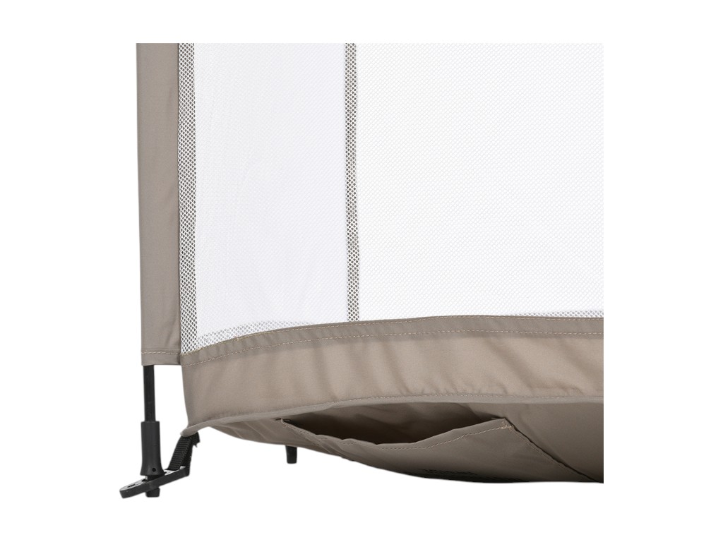 Палатка автоматическая MR 1515 Cashmere Beige 140×124×110 см, вход на молнии, BabyToys