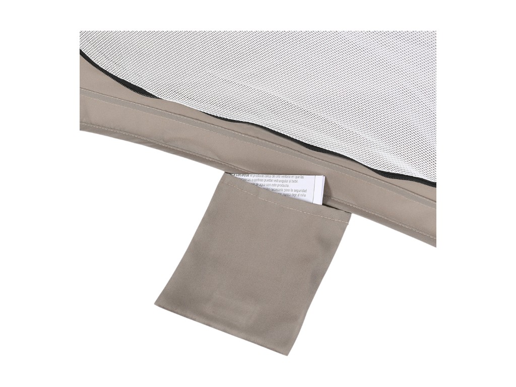 Палатка автоматическая MR 1515 Cashmere Beige 140×124×110 см, вход на молнии, BabyToys