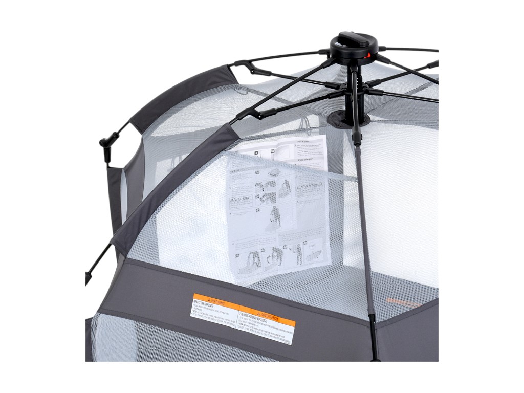 Палатка автоматическая MR 1515 Platinum Grey 140×124×110 см, вход на молнии, BabyToys