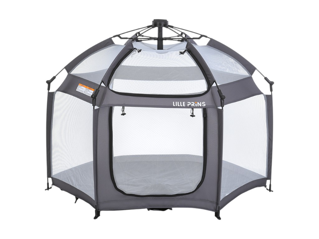 Палатка автоматическая MR 1515 Platinum Grey 140×124×110 см, вход на молнии, BabyToys