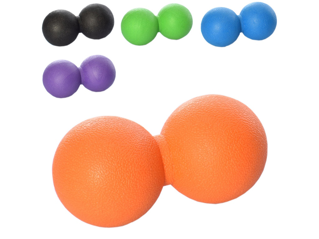 Эспандер кистевой MS 1060-2, массажный, двойной мяч, BabyToys