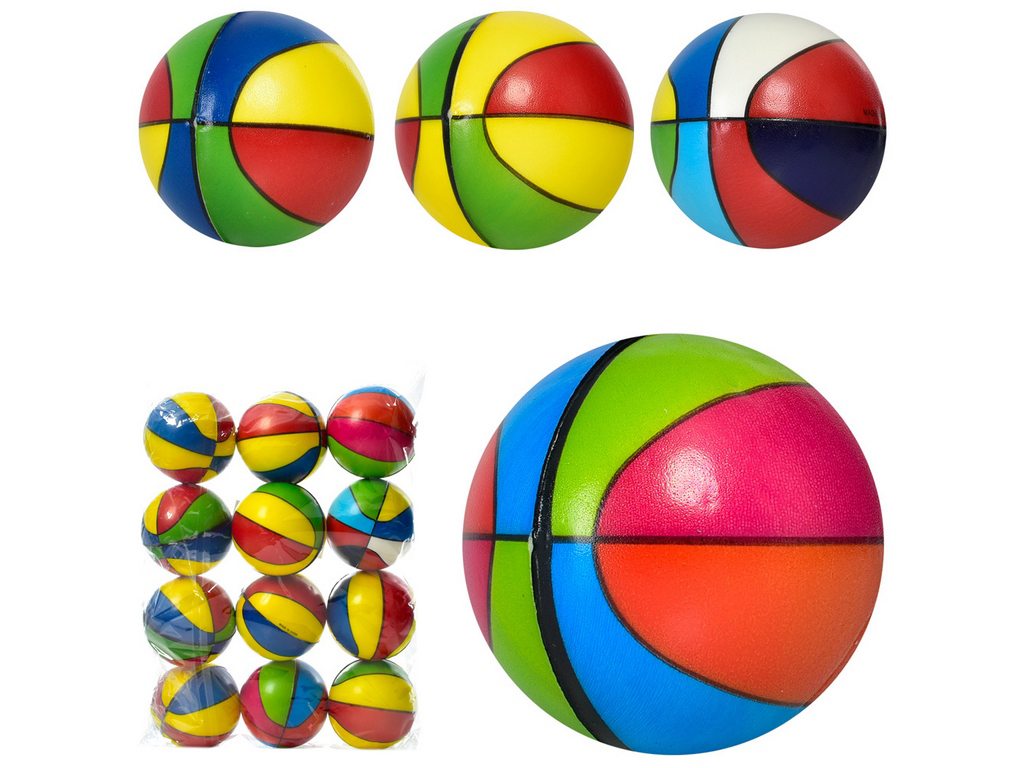 М'яч дитячий фомовий 7,6 см. MS 3362-3
