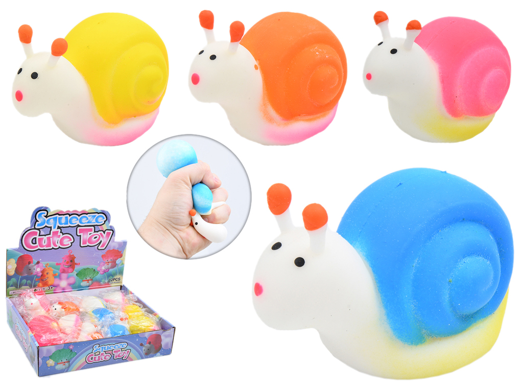 Игрушка антистресс Улитка 8,5 см. MS 4044