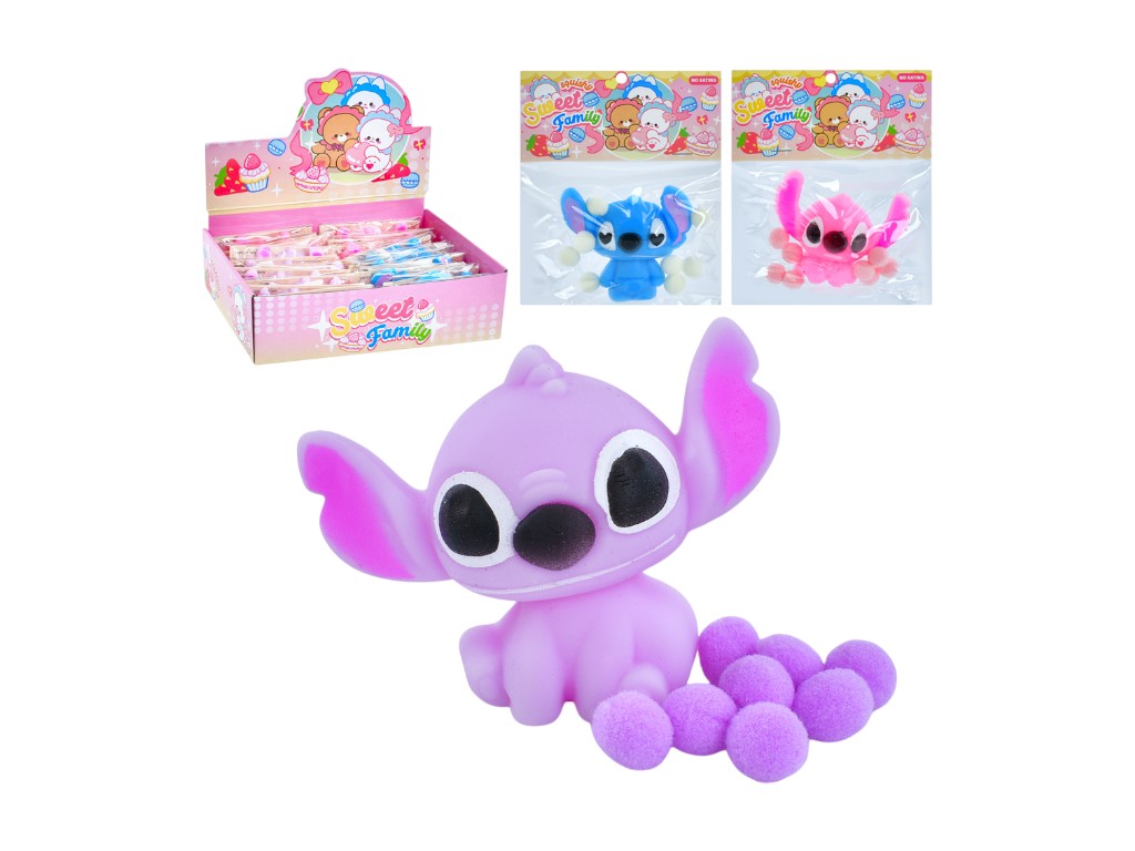 Игрушка антистресс фигурка, мишура, 5 видов, (цена за 1шт)