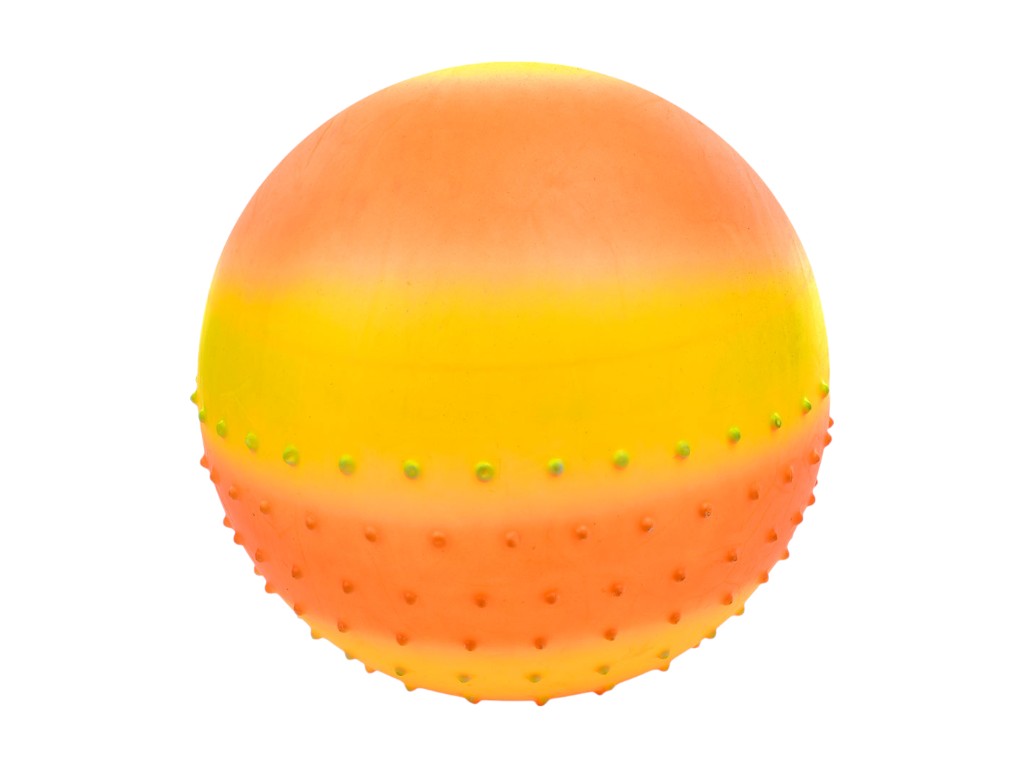 Мяч массажный для фитнеса MS4520, 40 см, рельефная поверхность, BabyToys (цена за 1шт)