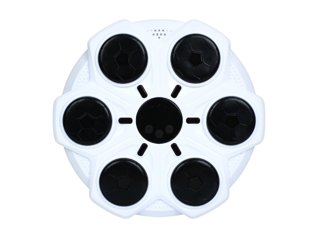 Игрушка настенный боксерский тренажер с Bluetooth, музыкой, светом и перчатками
