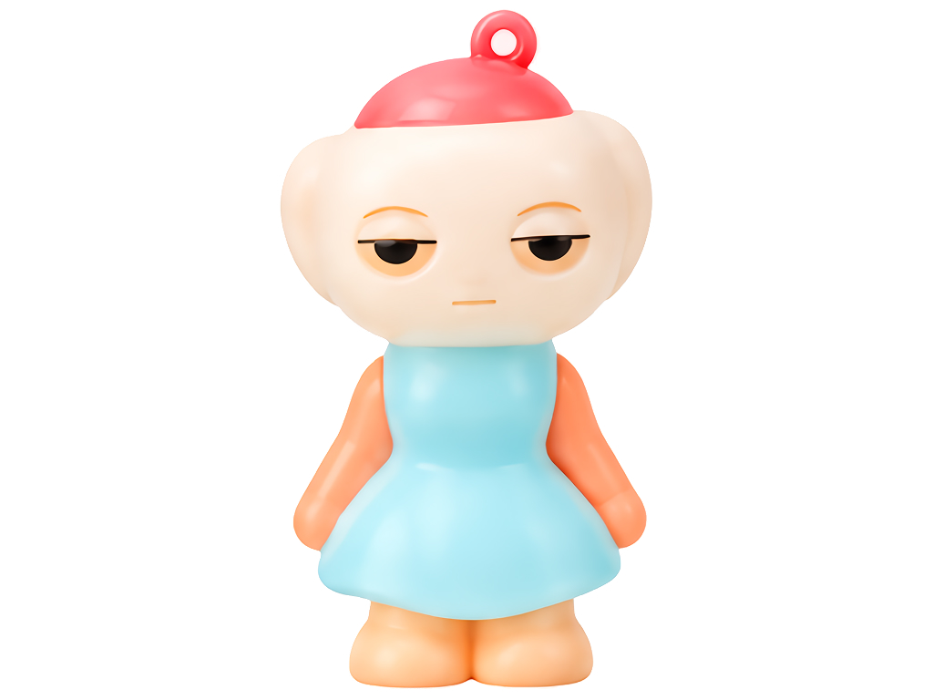 Игрушка-антистресс сквиш-сюрприз, фигурка 7 см, брелок 11 см, 3 карточки, микс видов (цена за 1шт)
