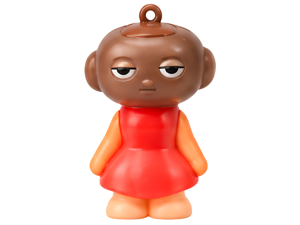 Игрушка-антистресс сквиш-сюрприз, фигурка 7 см, брелок 11 см, 3 карточки, микс видов (цена за 1шт)